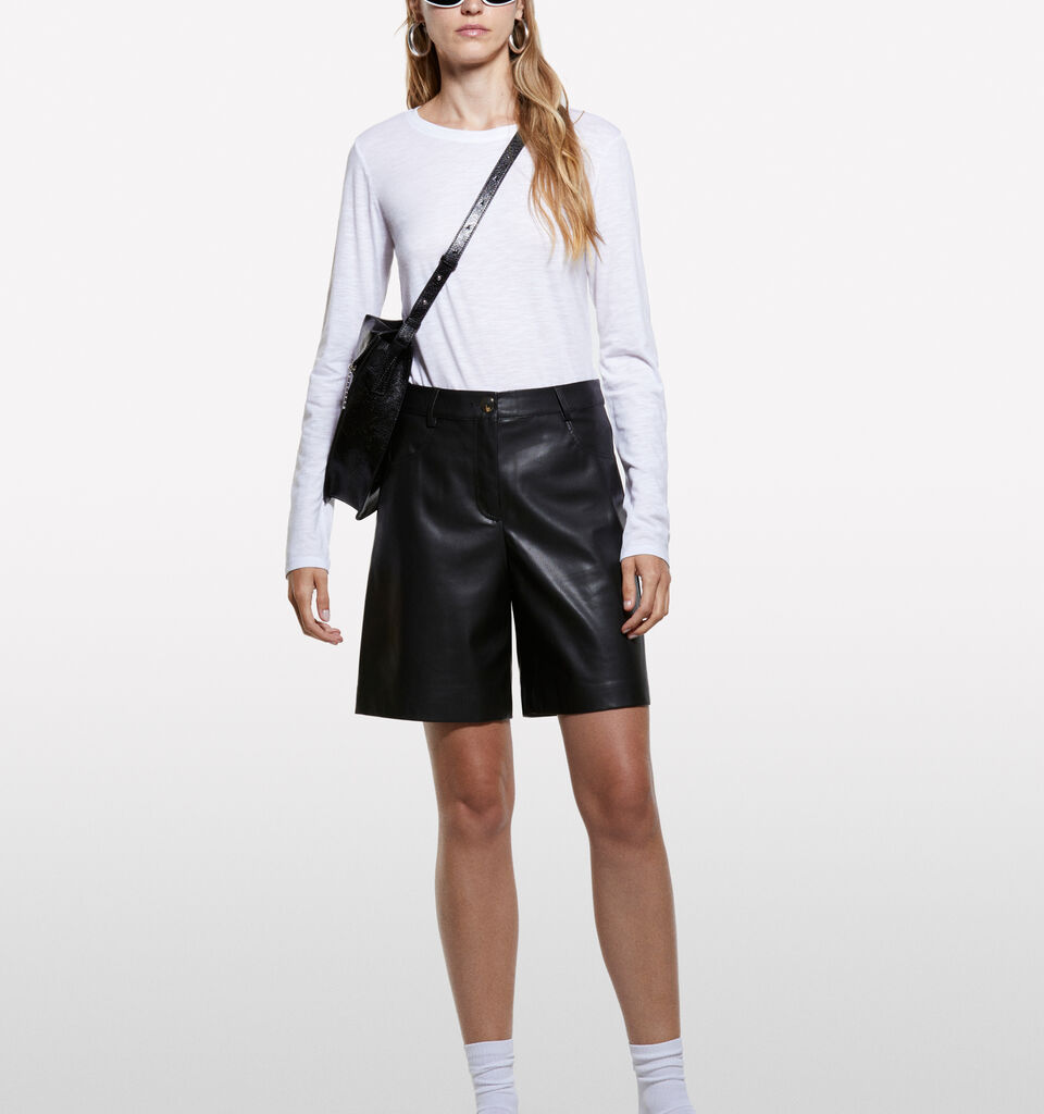 White long sleeve t-shirt - women's long sleeve t-shirts - White | Sisley image number 1